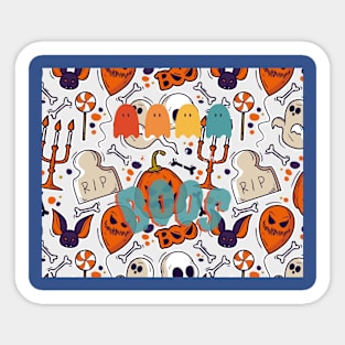 Boo Sticker